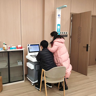 <b>案例详情：湖北十堰国度电网SH-T16智能健康一体机案例，助力职工健康体检</b>